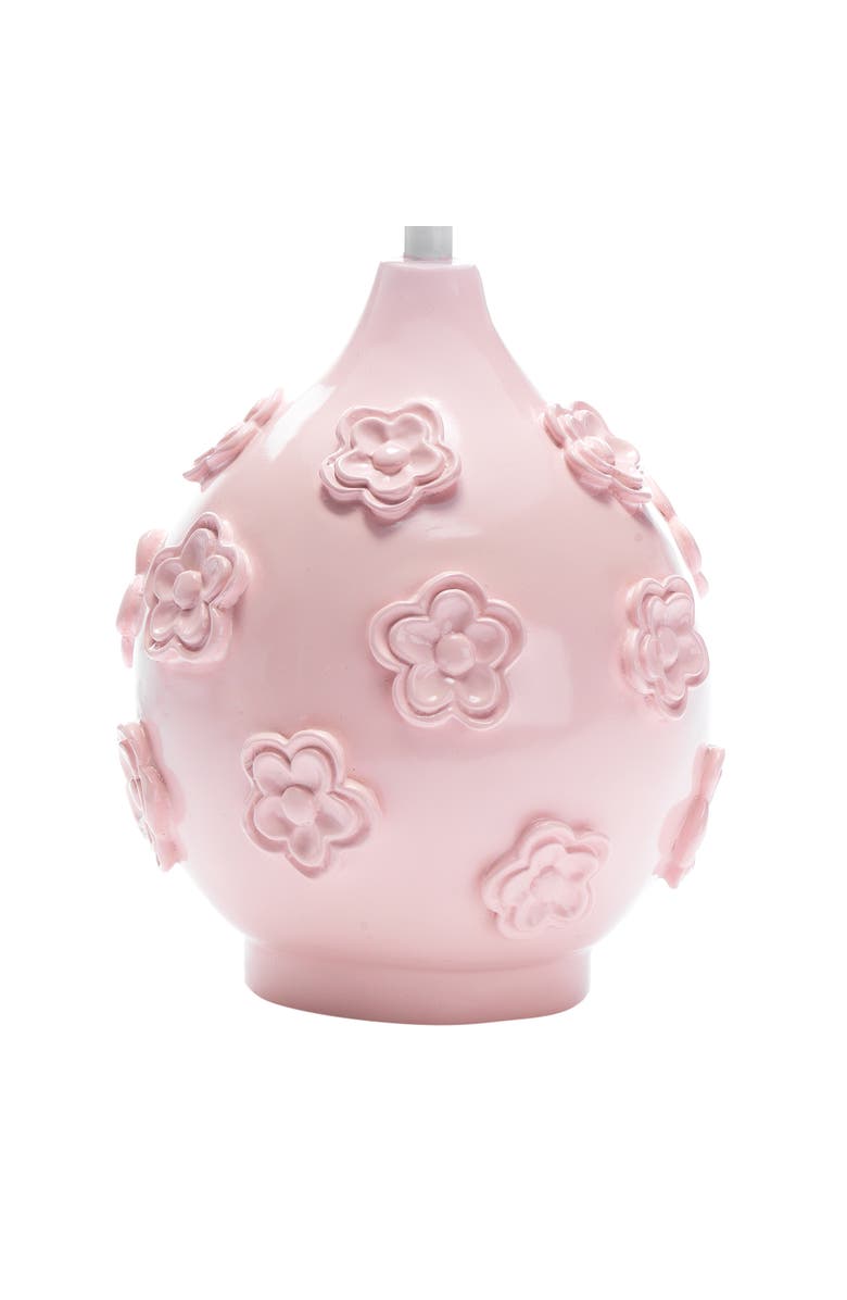 Lambs 
Ivy Signature Botanical Baby Floral Nursery Lamp with Shade 
Bulb, Alternate, color, Pink