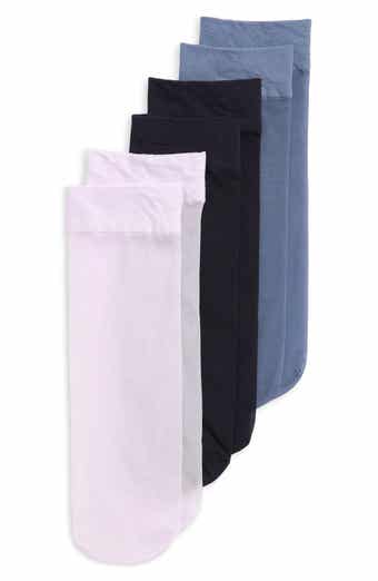 3-Pack Everyday Sheer Ankle Socks