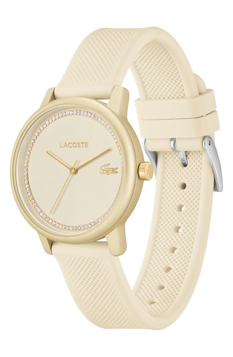 Lacoste 12.12 Go Silicone Strap Watch, 36mm, Alternate, color,