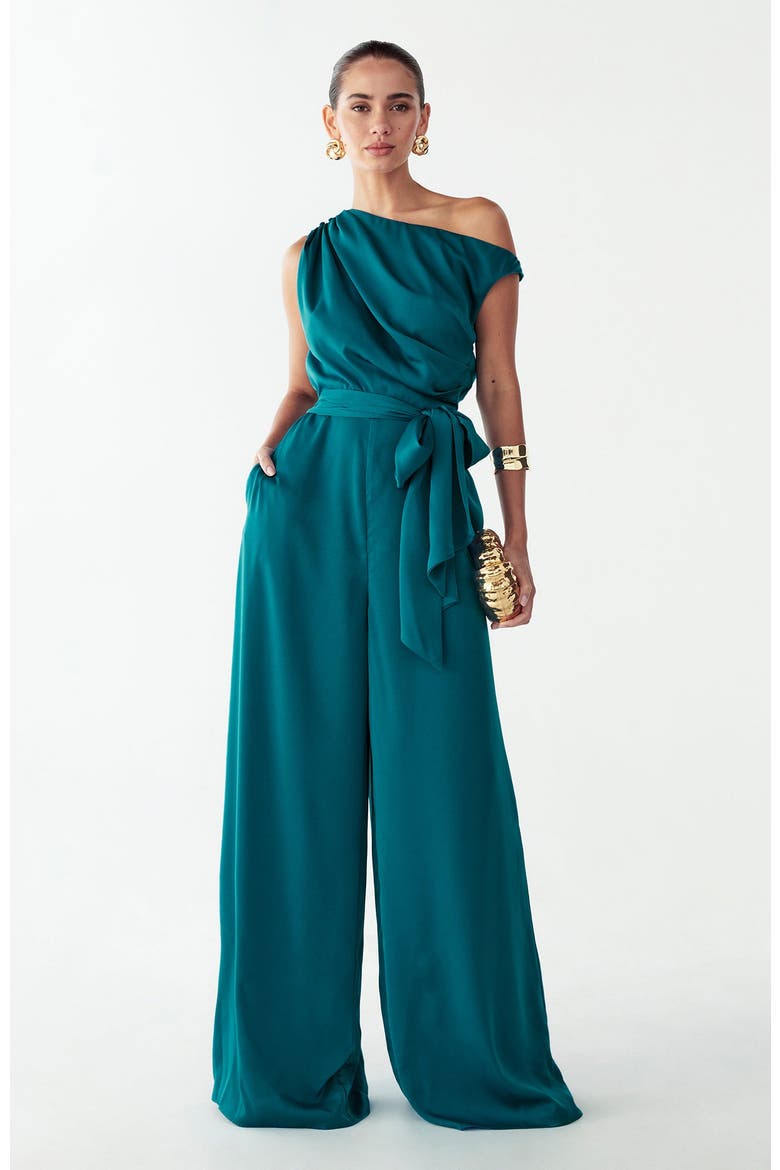 Sky Jumpsuit, Main, color, Peacock Blue