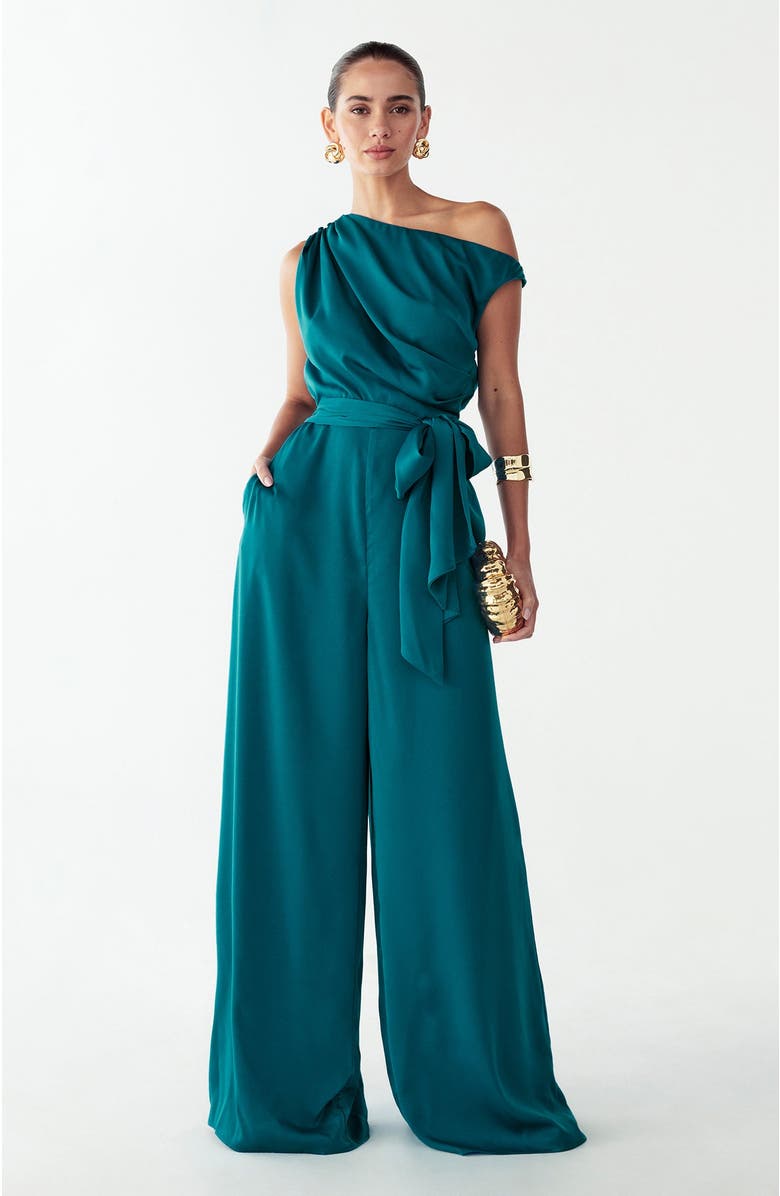 WILLA Sky Jumpsuit, Main, color, Peacock Blue