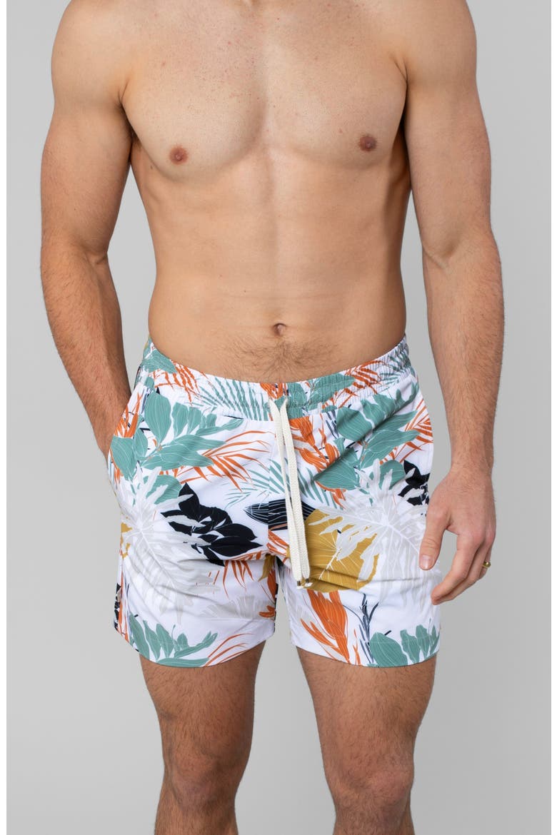 Isla Aura Swim Trunk, Alternate, color, Isla Aura