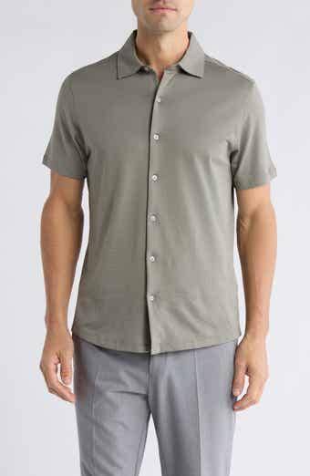 Robert Barakett Orlando Short Sleeve Button-Up Shirt