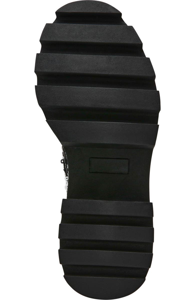 Betsey Johnson Jonnie Lug Sole Boot, Alternate, color, Black/ White Plaid