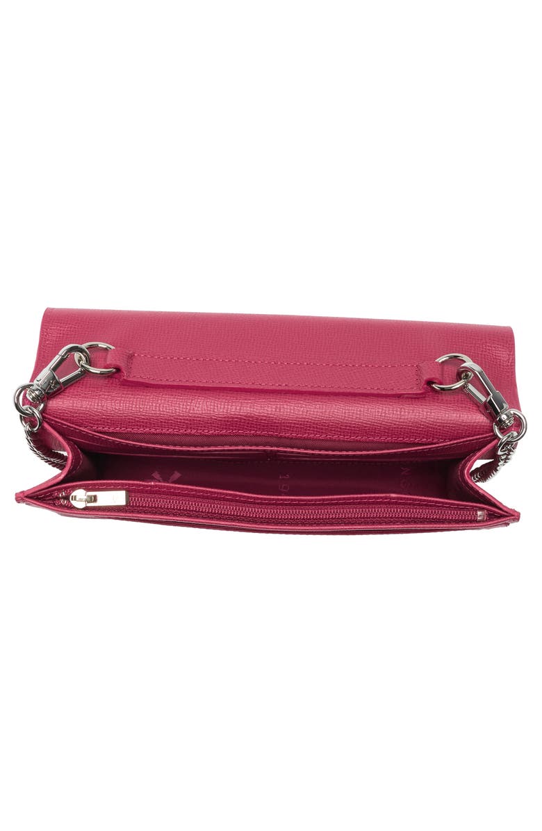 Longchamp Snap Wallet on a Chain, Alternate, color, 