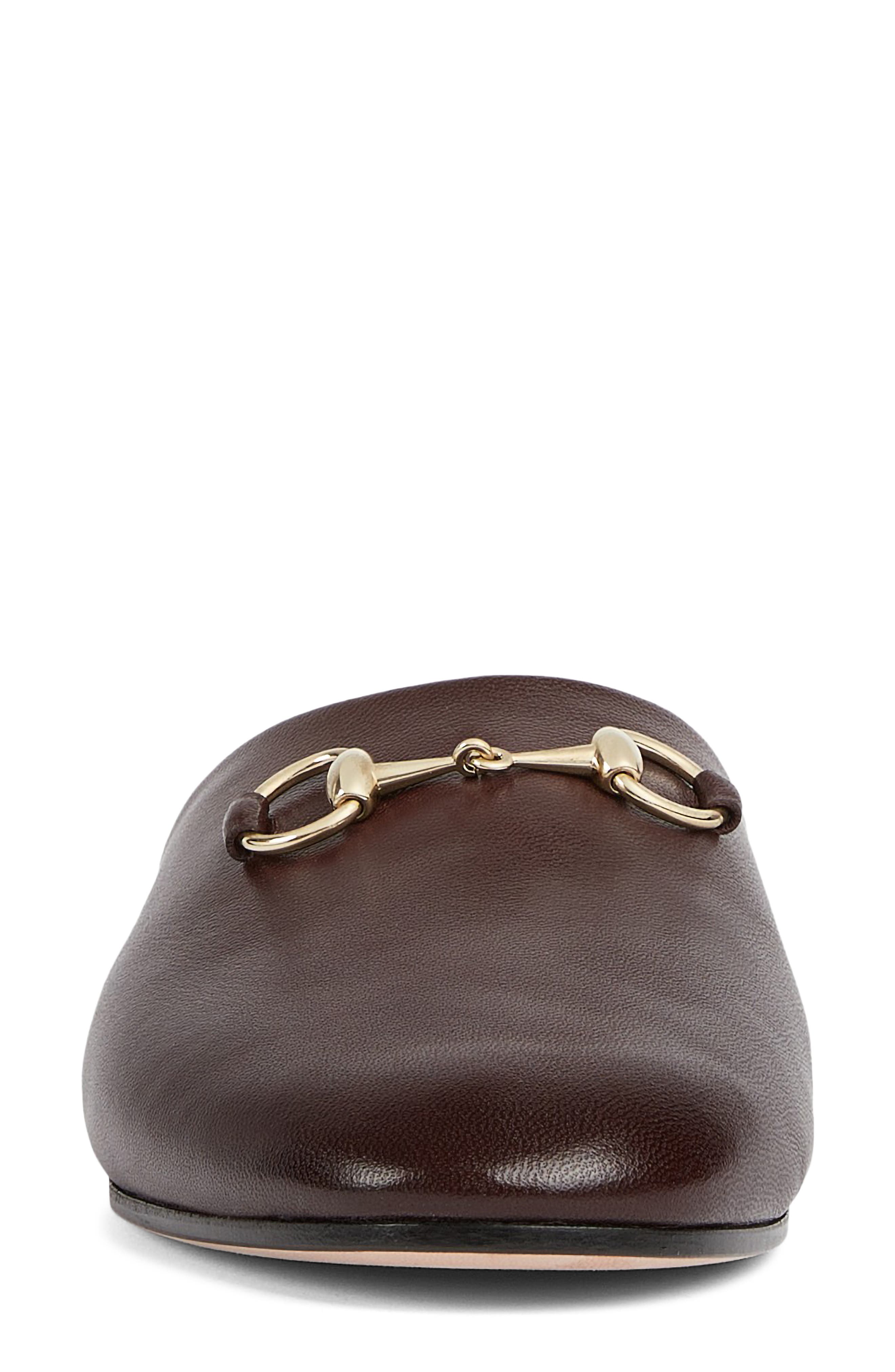 Gucci Annette Horsebit Mule, Alternate, color, Burleywood