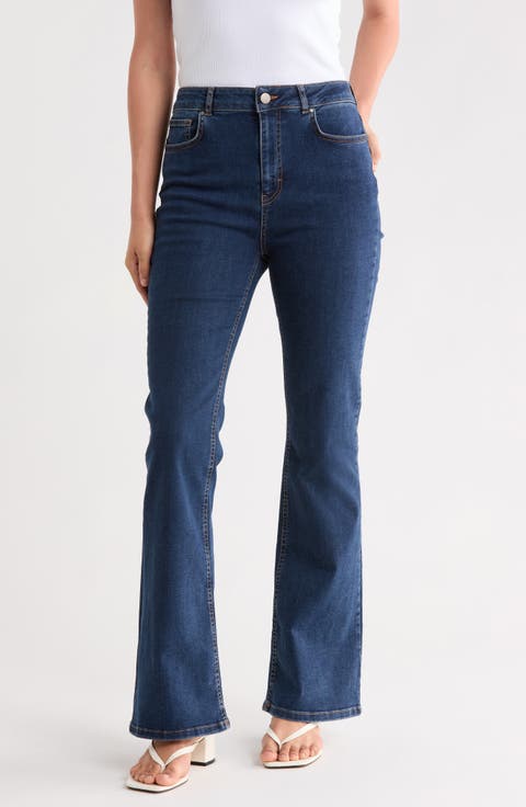 Cora High Waist Flare Leg Jeans