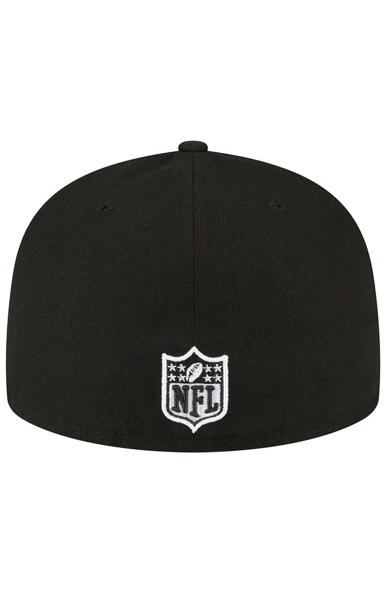 New Era Men's New Era Black Seattle Seahawks 1998 Pro Bowl Side Patch 59FIFTY Fitted Hat, Alternate, color,