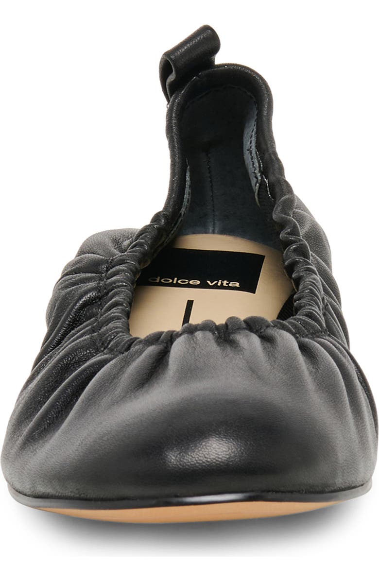 Dolce Vita Conrad Ballet Flat, Alternate, color, Black Leather