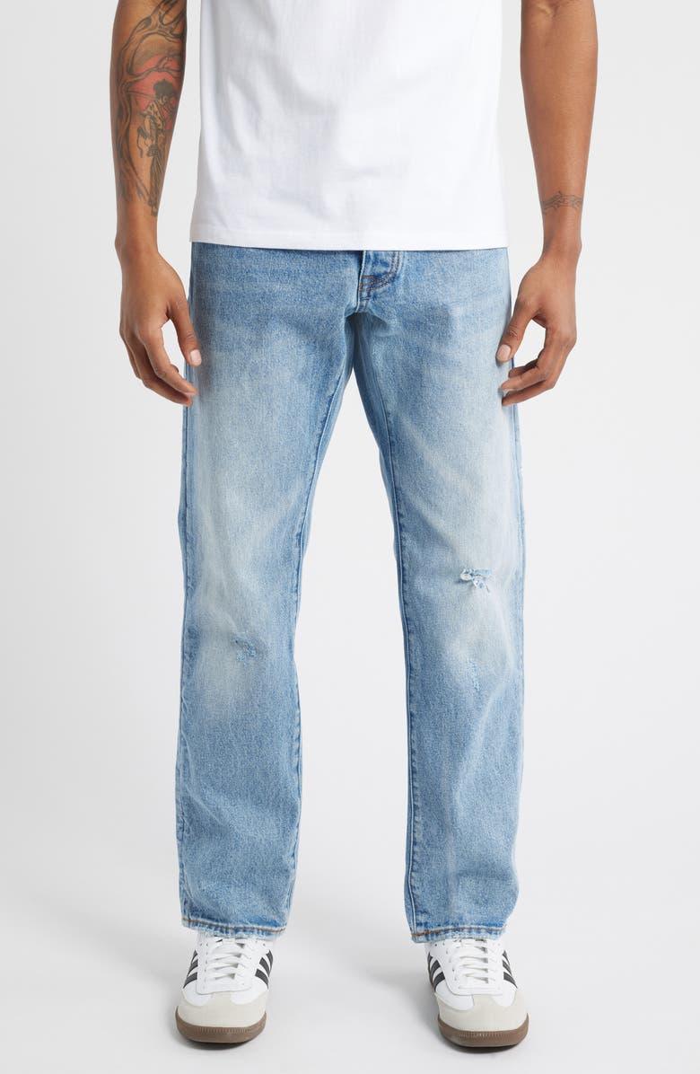 ICECREAM Strawberry Fit Distressed Icing Jeans, Main, color, 