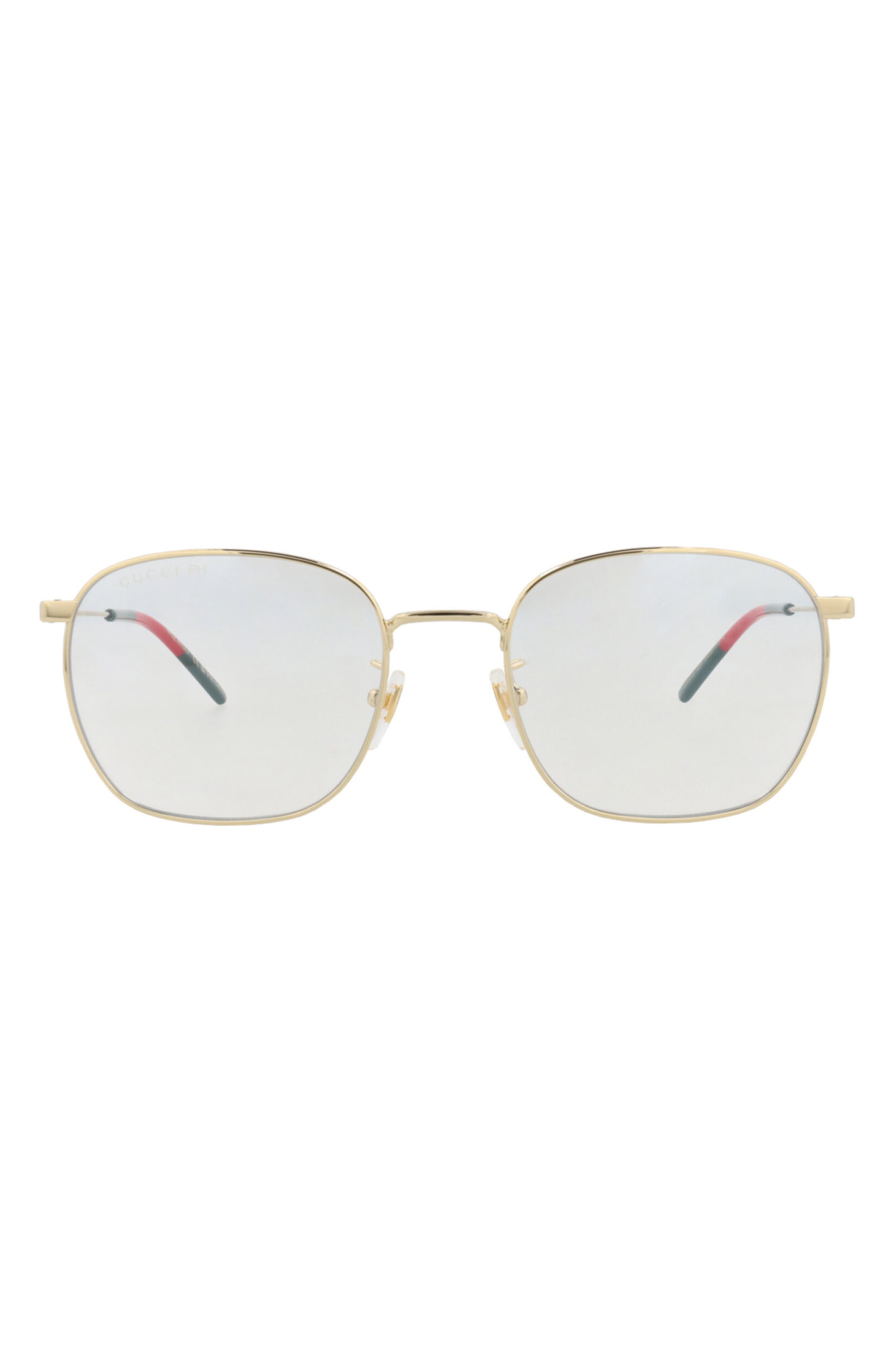GG0681S 56mm Clear Square Sunglasses