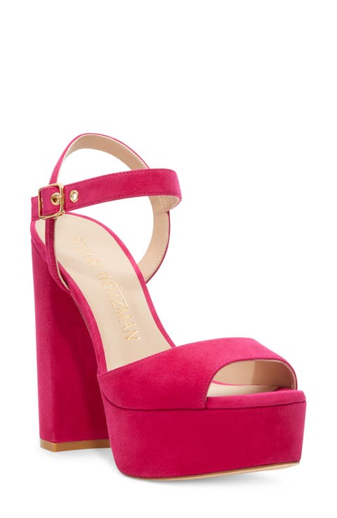 Ryder Suede Platform Sandal (Women)