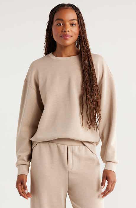 Zella Ultra Soft Boxy Crew Sweatshirt