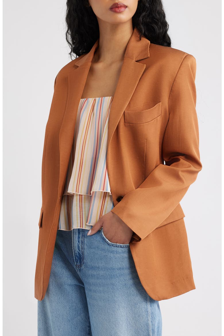 Americana Jacket, Main, color, RUSSET