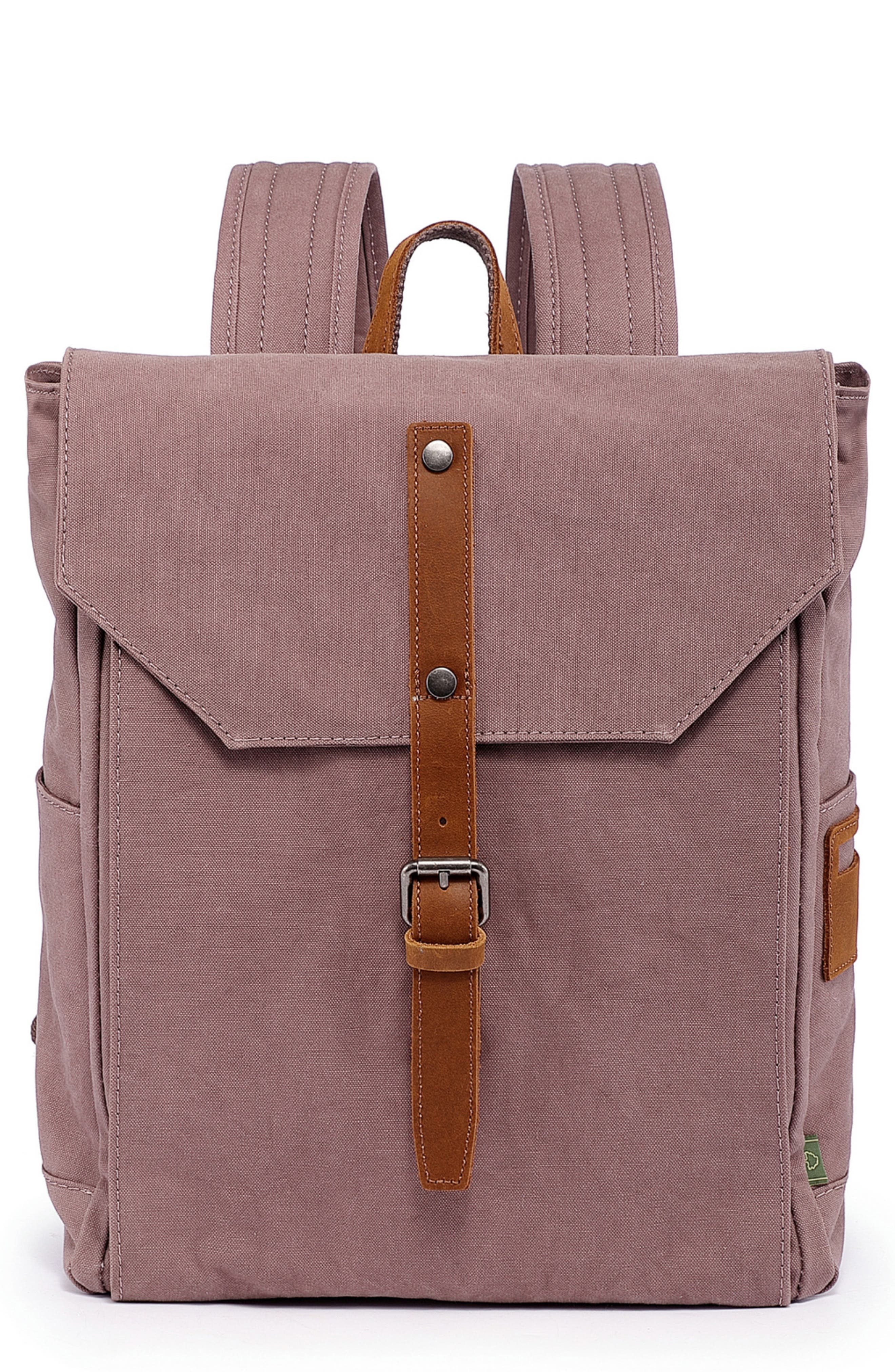 Sunny Trail Canvas Backpack