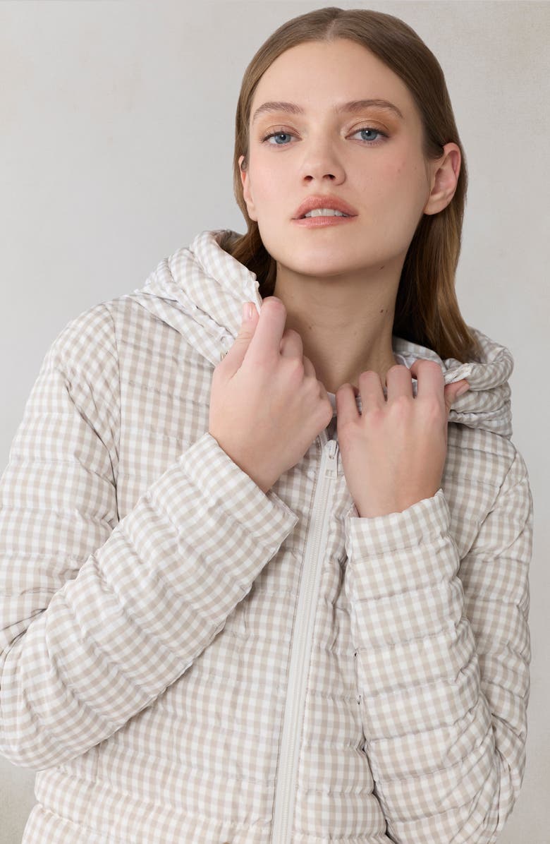 Soia & Kyo Ayleen 700 Fill Power Down Puffer Jacket, Alternate, color, Light Oak