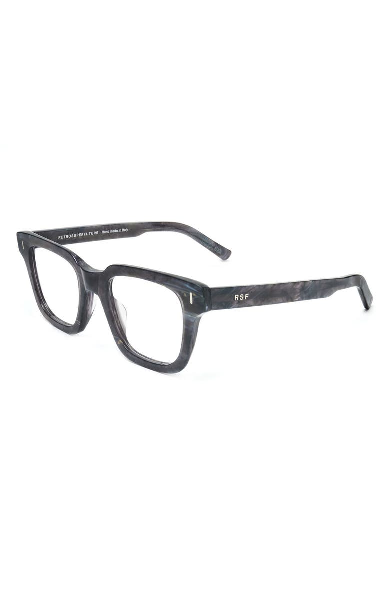 SUPER by RETROSUPERFUTURE<sup>®</sup> 50mm Rectangular Reading Glasses, Alternate, color, Grey