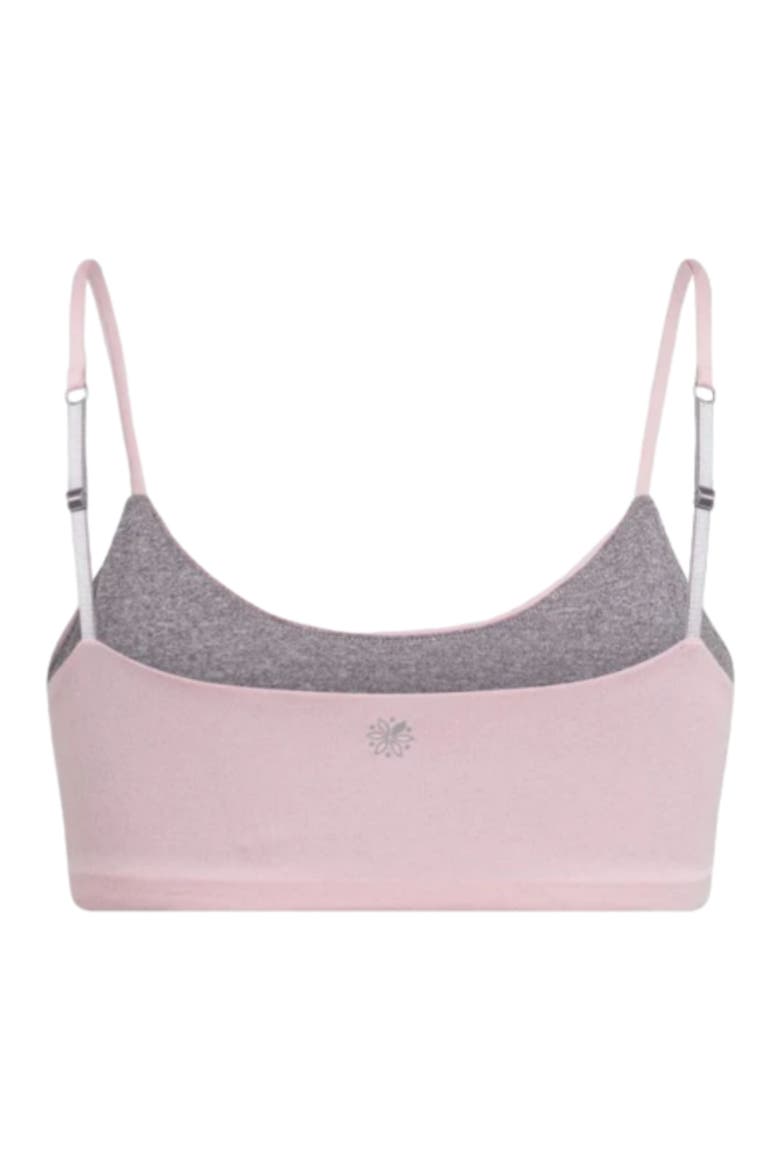 Bleum Padded Reversible Girls Bralette, Alternate, color, Pink-Silver