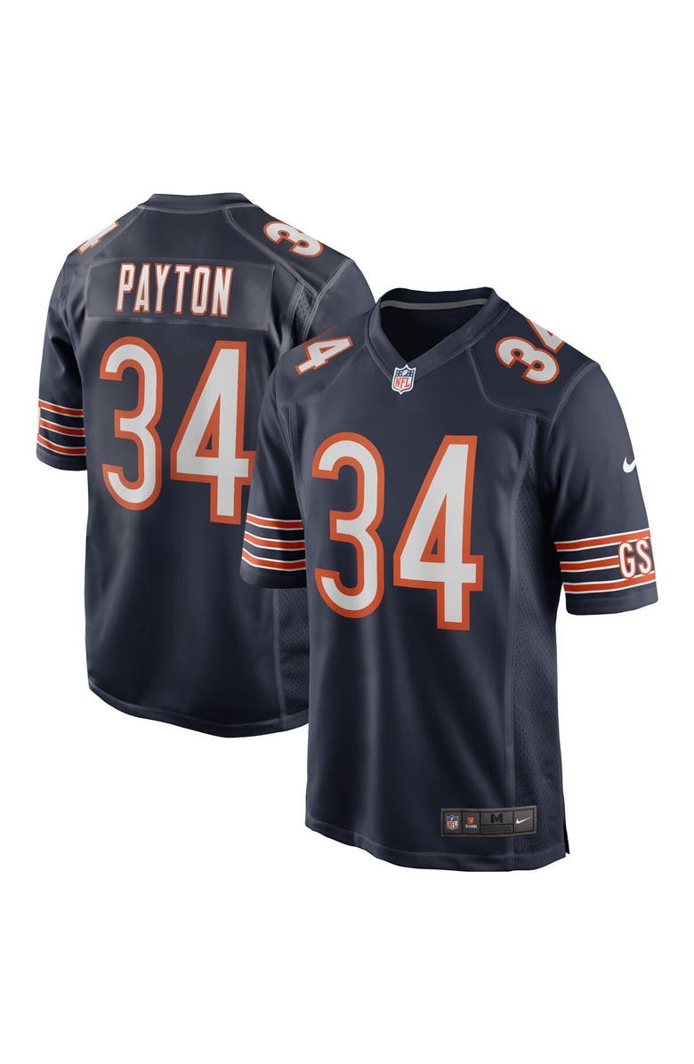 Nike Men's Nike Walter Payton Navy Chicago Bears Game Retired Player Jersey, Alternate, color, Navy