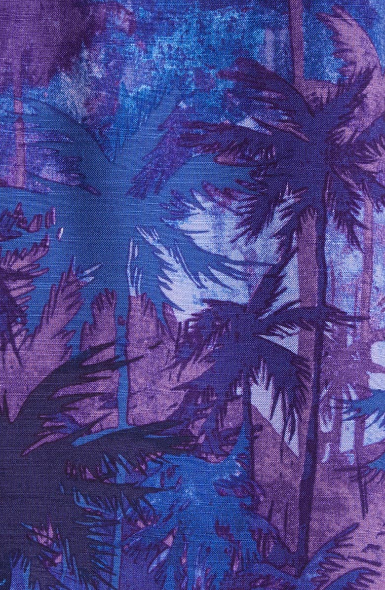 Tommy Bahama Veracruz Cay Misty Palms Short Sleeve Button-Up Shirt, Alternate, color, 