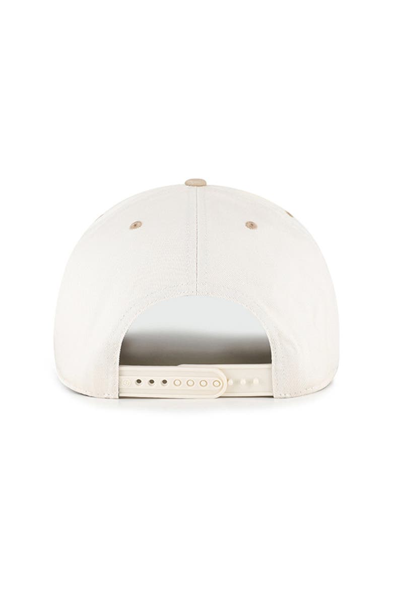 Men's '47  Natural/Tan Tampa Bay Rays Neutral Terrain Hitch Rope Adjustable Hat, Alternate, color, Natural