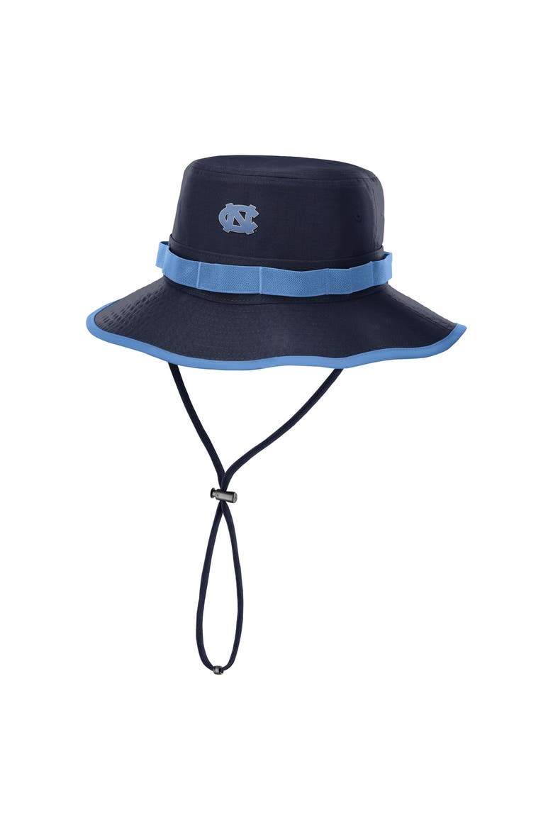 Men's Jordan Brand Navy North Carolina Tar Heels 2026 Sideline Apex Boonie Bucket Hat, Main, color, Navy