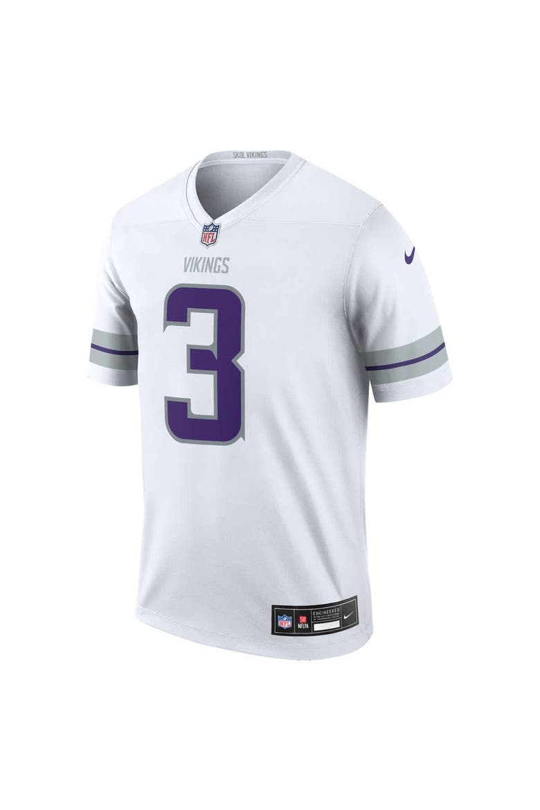 Men's Nike Jordan Addison White Minnesota Vikings Alternate Legend Player Jersey, Alternate, color, White