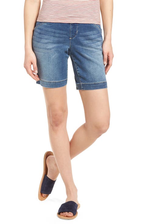 Jeans Ainsley Pull-On Stretch Denim Shorts