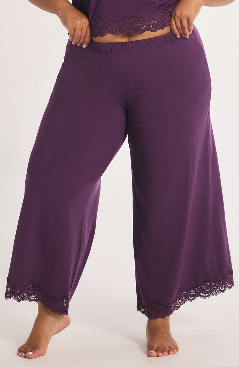 SAVAGE X FENTY Swirly Girly Pajama Pants, Alternate, color, Midnight Purple