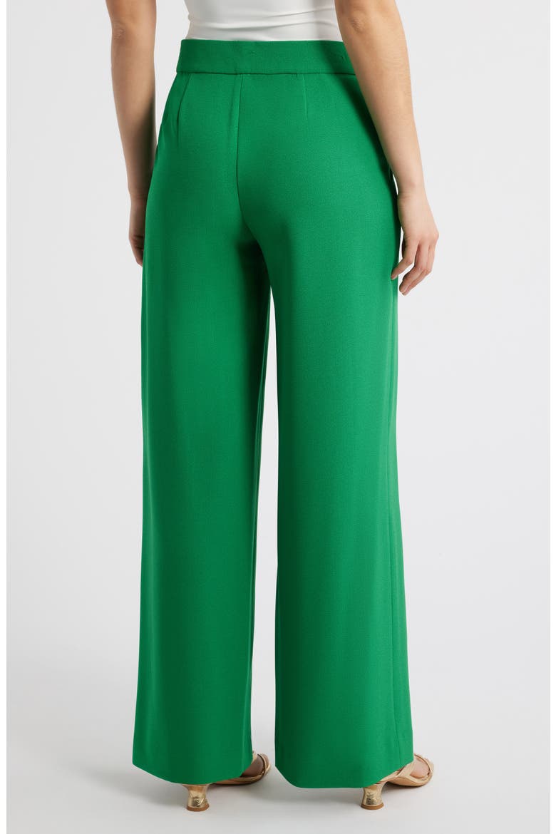 Wide Leg Pants, Alternate, color, EMERALD