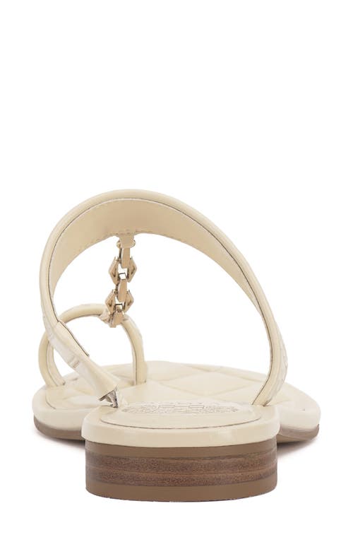 Vince Camuto Lexiea Toe Loop Sandal In White