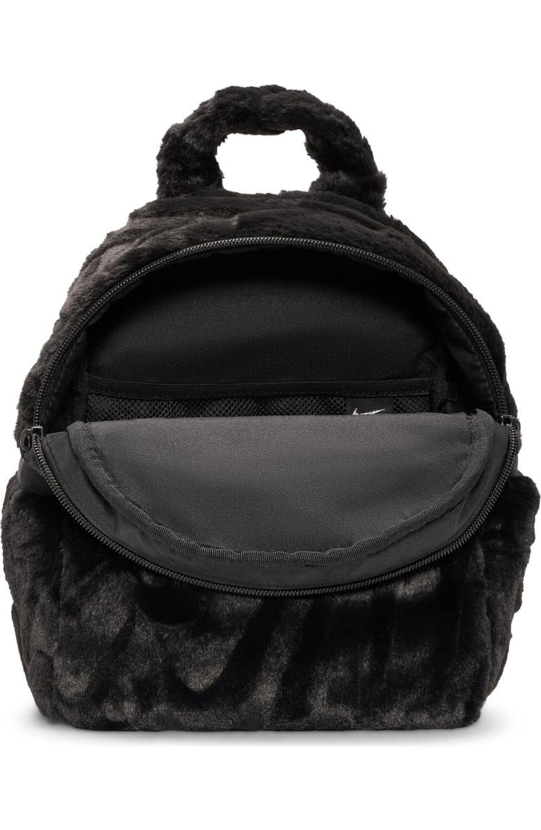 Nike Sportswear Futura Faux Fur Mini Backpack, Alternate, color,