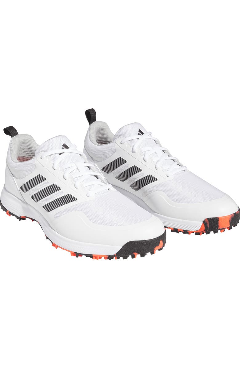 adidas Tech Response 3.0 Spikeless Golf Shoe, Main, color, White/ Black/ Grey