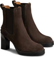 Tod's Gomma Suede Chelsea Boot