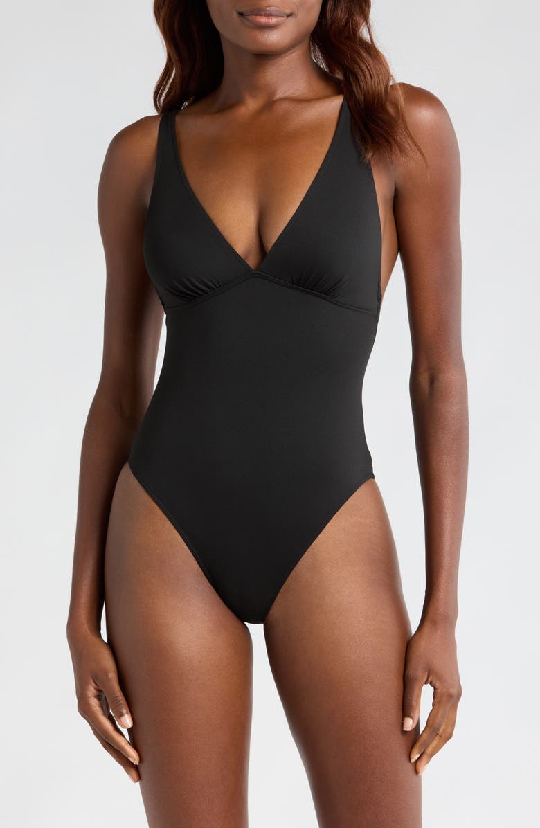 BONDI BORN Juliet One-Piece Swimsuit, Main, color, 