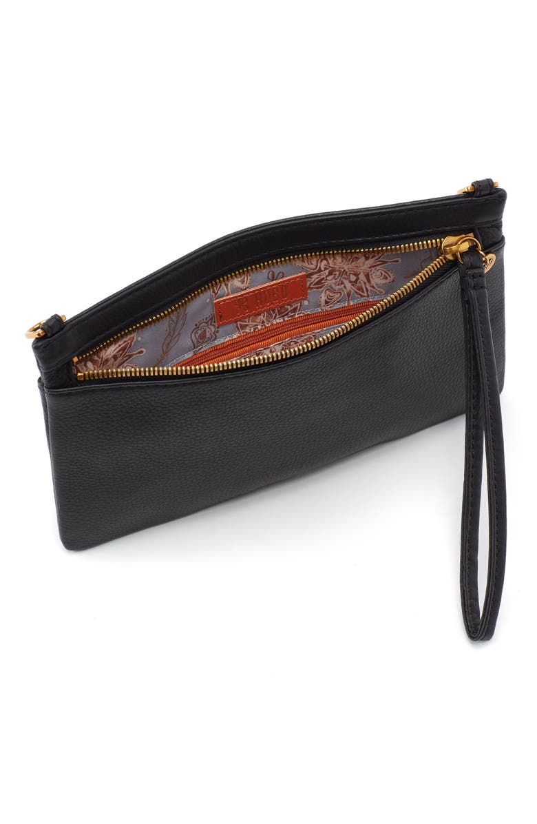 HOBO Day Leather Wristlet, Alternate, color,