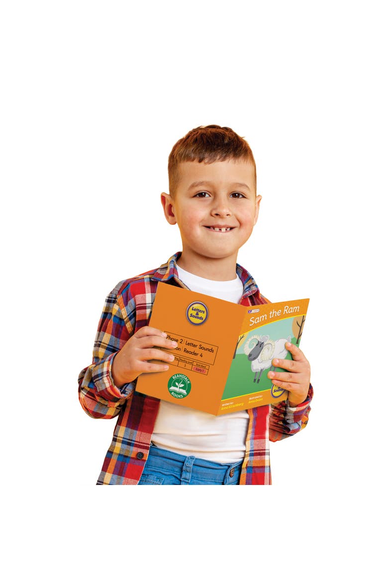 Letters & Sounds Phase 2 Set 2 Fiction Educational Learning Set, Alternate, color, Multicolored