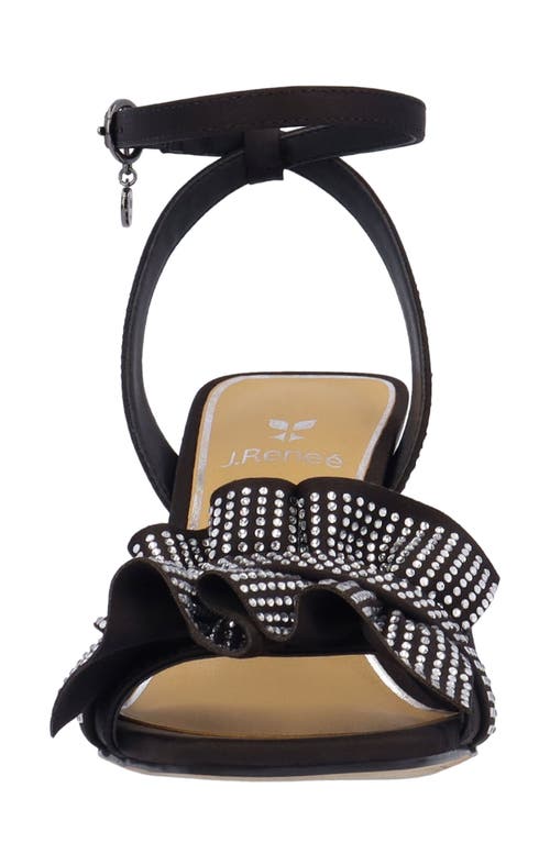 J. Reneé Almita Ankle Strap Sandal In Black