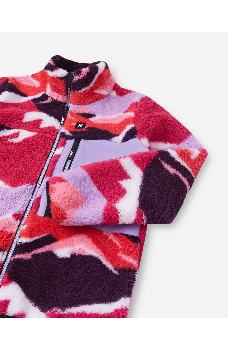 Reima Turilas Fleece sweater, Alternate, color, Rosy Berry