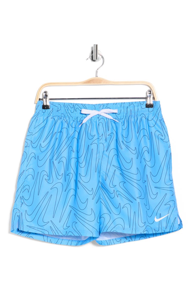 5-Inch Volley Swim Trunks, Alternate, color, UNIVERSITY BLUE