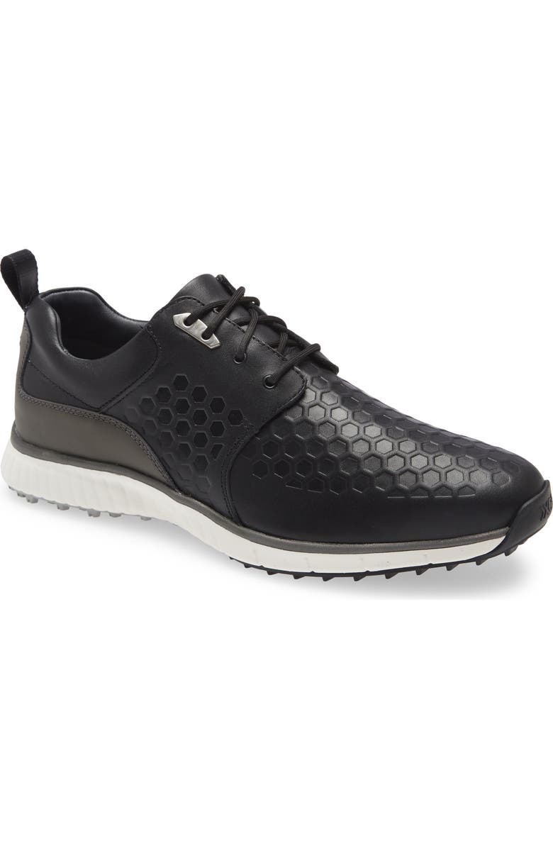 Johnston & Murphy XC4<sup>®</sup> H2 Luxe Hybrid Waterproof Golf Saddle Sneaker, Main, color,