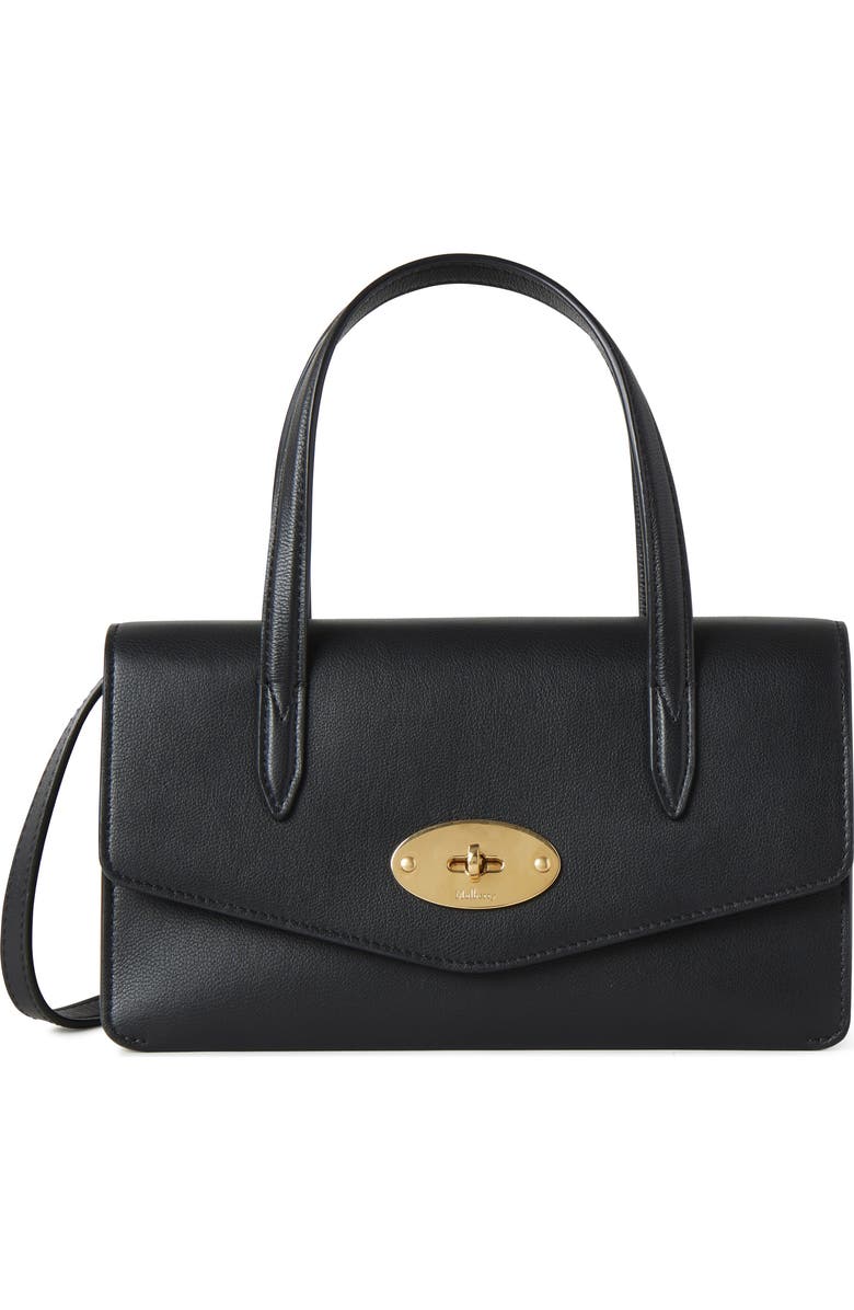 Mulberry Small Darley Leather Top Handle Bag, Main, color,