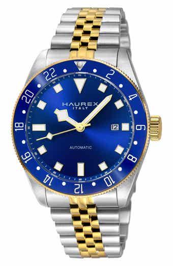 Abisso Automatic Two Tone Bracelet Watch, 41mm