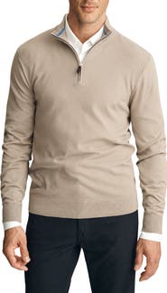 34 Heritage Textured Quarter Zip Sweater