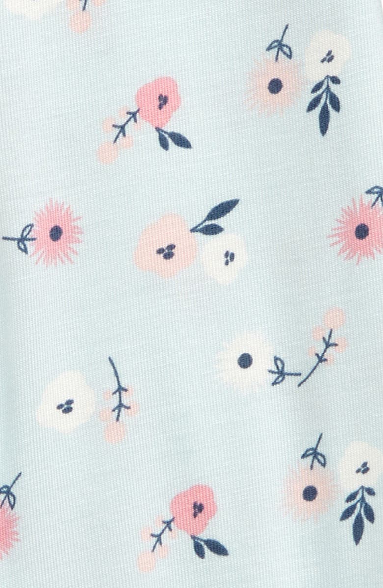 Bestaroo Spring Bloom Zip Footie, Alternate, color,