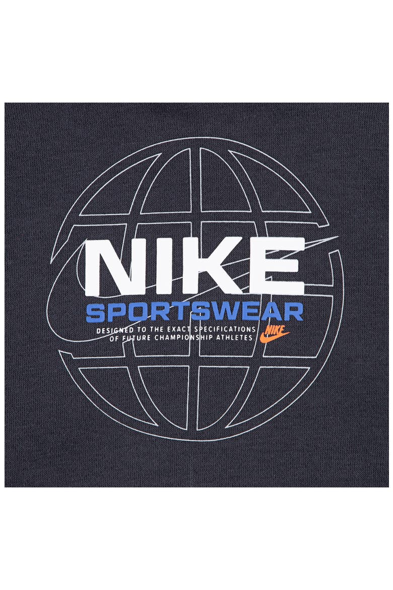 Kids' Sportswear Hoodie & Cargo Pants Set, Alternate, color, DARK SMOKE GREY