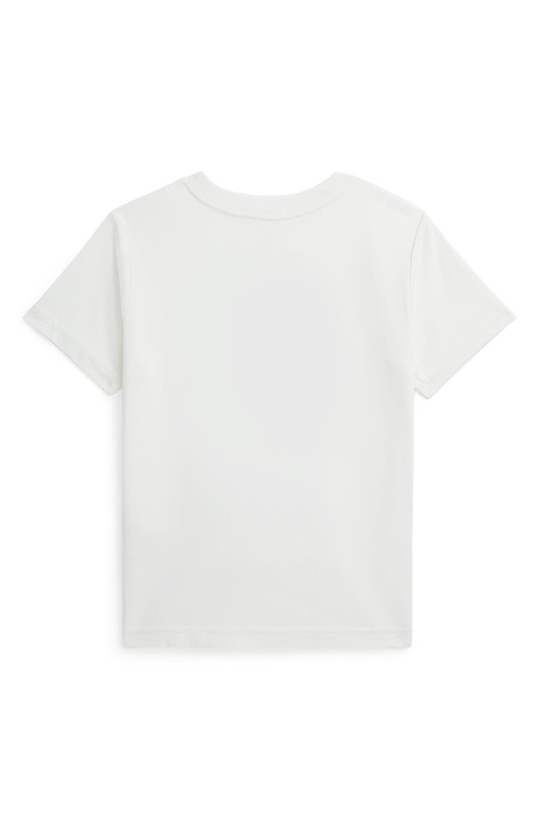 Polo Ralph Lauren Kids' Patchwork Logo Cotton T-Shirt, Alternate, color, Deck Wash White
