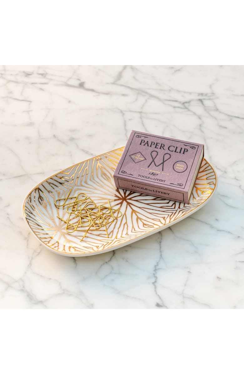 ANNA New York Talianna Lily Pad Ceramic Catchall Tray, Alternate, color, 