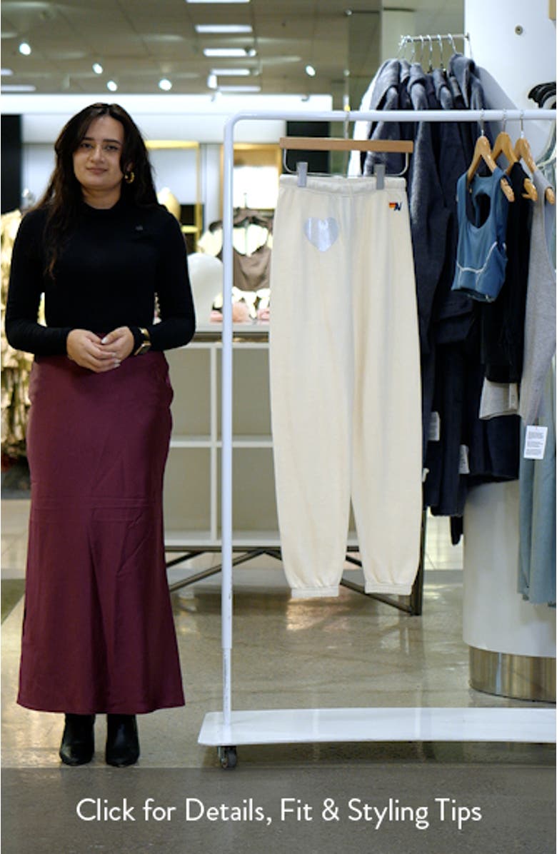 Glitter Heart Sweatpants, sales video thumbnail