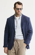 JACHS Linen Blend Blazer